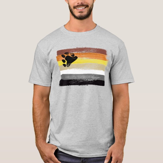 T-Shirt Fierté d'Ours Peint (Devant)