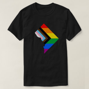 T-shirt Fierté du district de Columbia Fierté LGBTQ