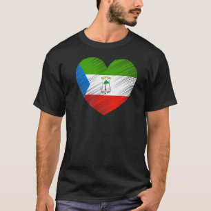 T-shirt Fierté du drapeau équato-guinéen de Guinée équator