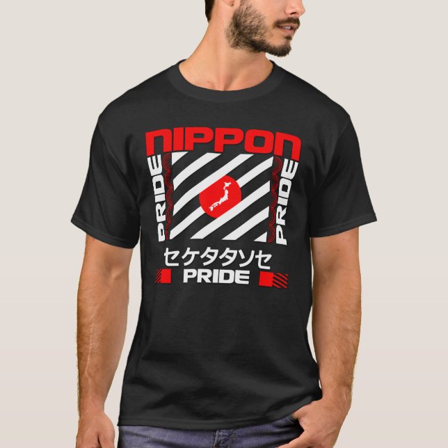T-shirt Fierté du Japon Nippon (Devant)