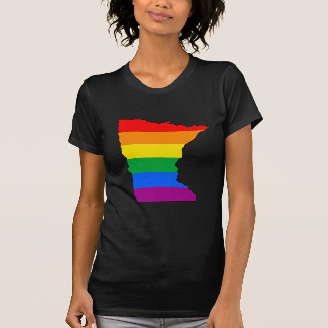 T-SHIRT FIERTÉ DU MINNESOTA - (Devant)