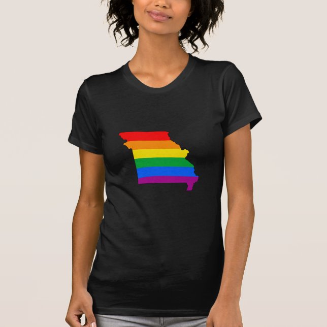 T-SHIRT FIERTÉ DU MISSOURI - (Devant)