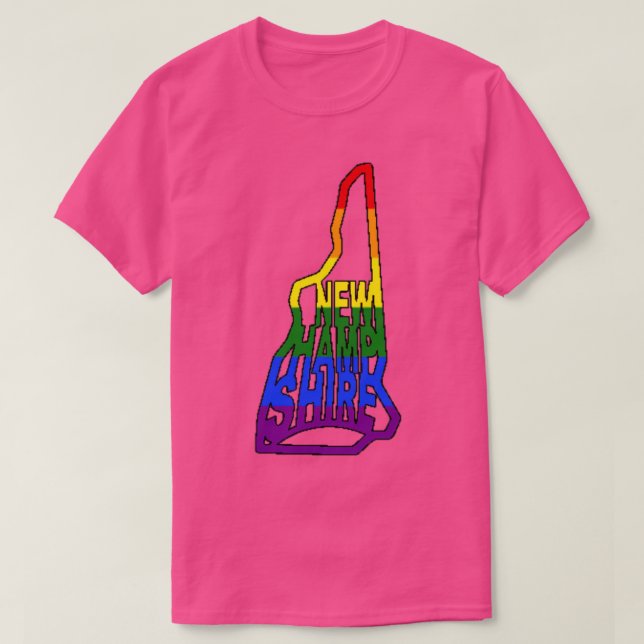 T-shirt Fierté du New Hampshire (Design devant)