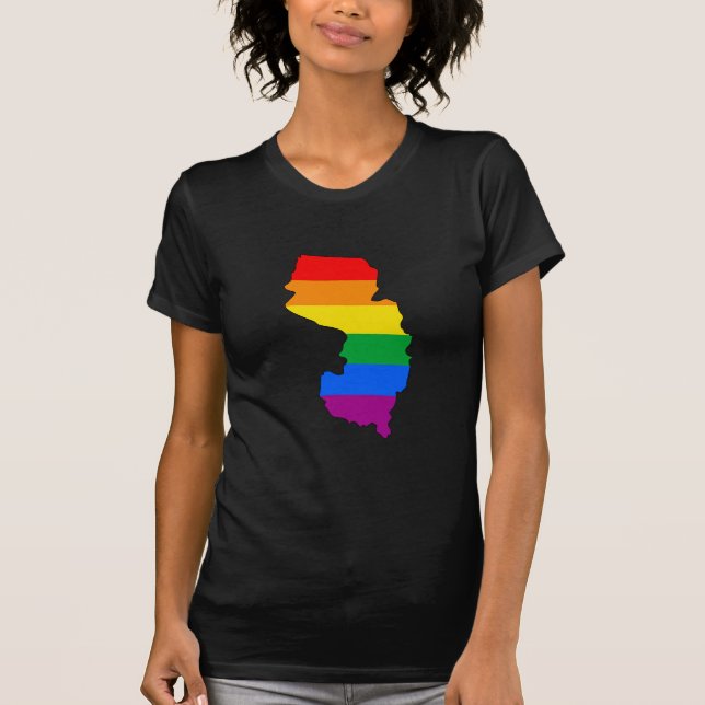 T-SHIRT FIERTÉ DU NEW JERSEY - (Devant)