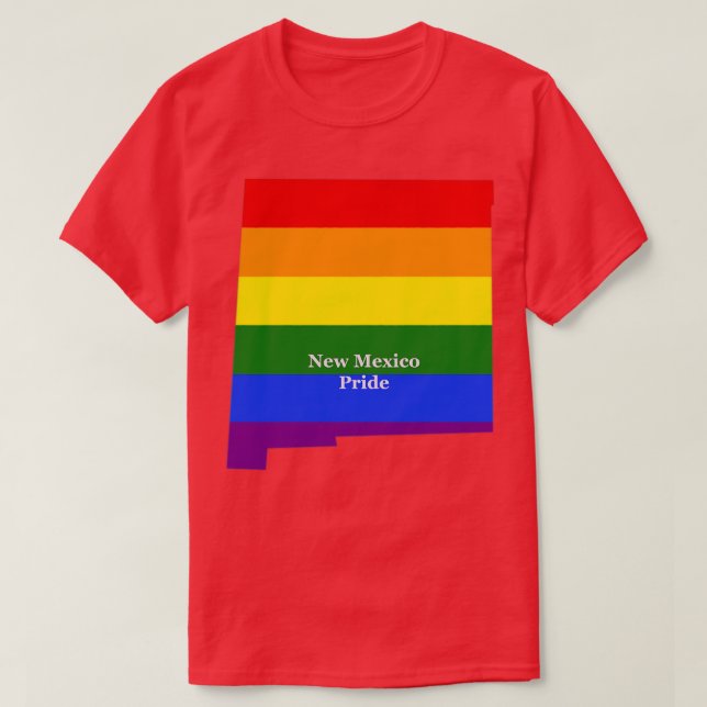 T-shirt Fierté du Nouveau-Mexique (Design devant)