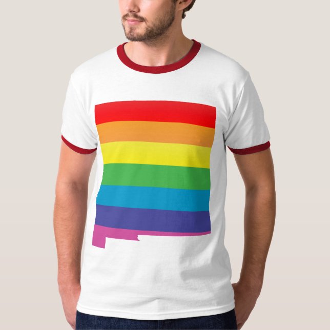 T-shirt fierté du nouveau-mexique. (Devant)