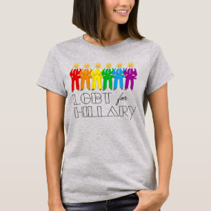 T-shirt Fierté du pantalon de Hillary - LGBT pour Hillary