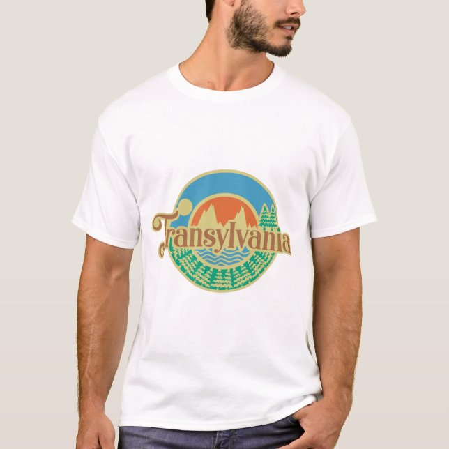T-shirt Fierté du pays de Transylvanie (Devant)