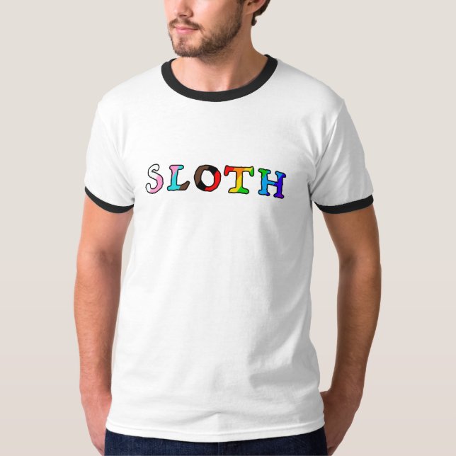 T-shirt Fierté en Sloth (Devant)