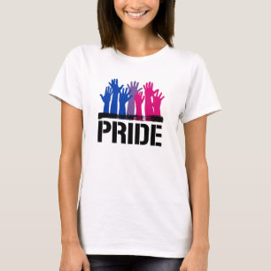 T-shirt Fierté ensemble bisexuelle