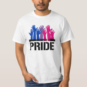 T-shirt Fierté ensemble bisexuelle