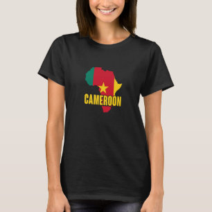 T-shirt Fierté et patrimoine africains du Cameroun