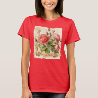 T-shirt Fierté et préjugé M. Darcy cite, Most Ardently