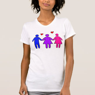 T-shirt Fierté femelle bisexuelle