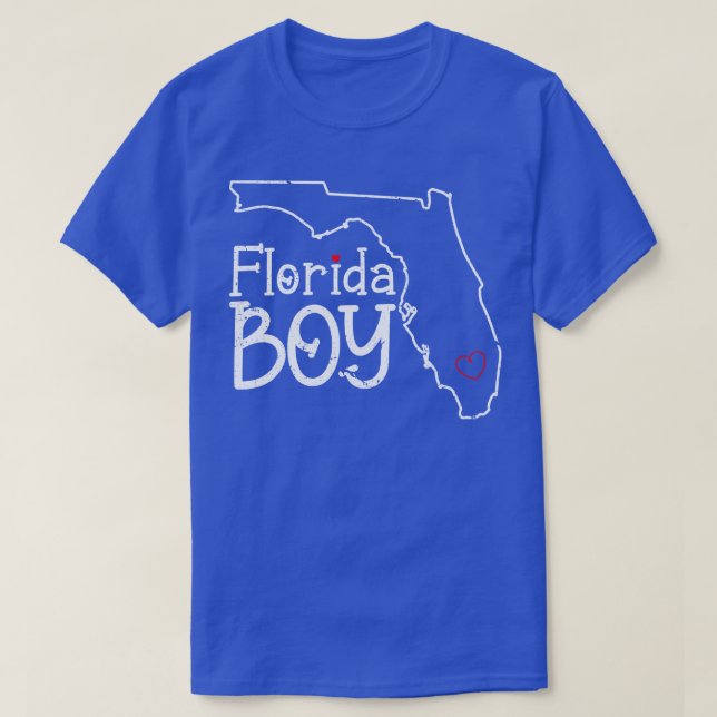 T-shirt Fierté Florida Garçon Outline Flo Gros (Design devant)