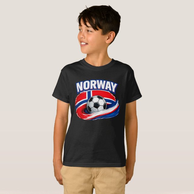 T-shirt Fierté Foot Norvège (Devant entier)