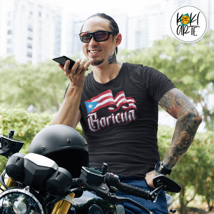 T-shirt Fierté forte de Boricua