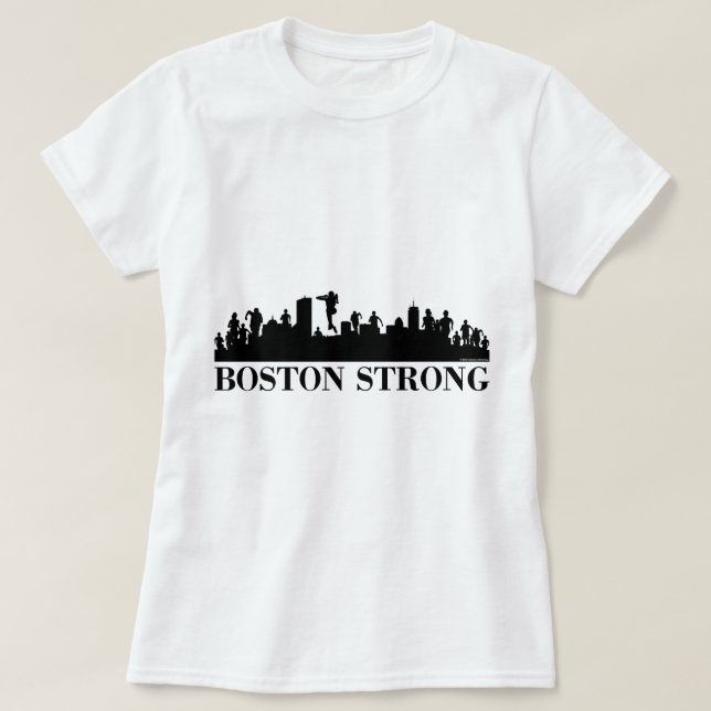 T-shirt Fierté forte de Boston (Design devant)