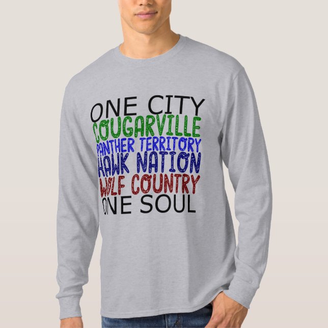 T-shirt Fierté forte de Pflugerville HS (Devant)