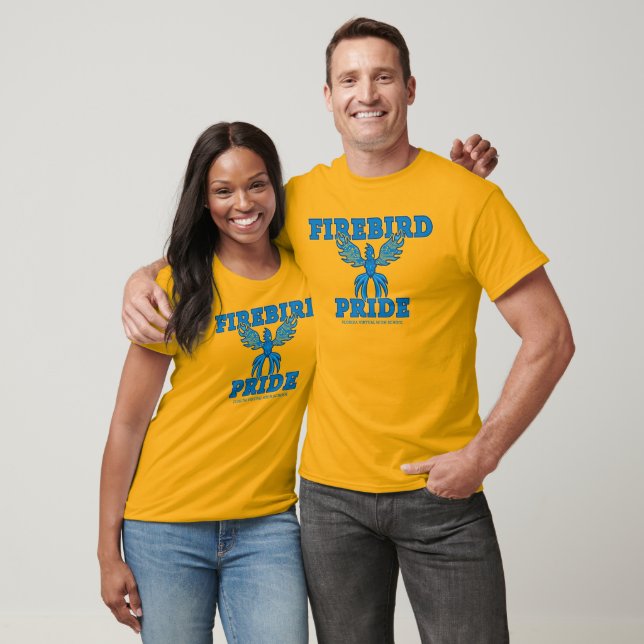 T-shirt Fierté FVHS Firebird, or (Unisexe)