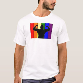T-shirt Fierté gaie de muscle