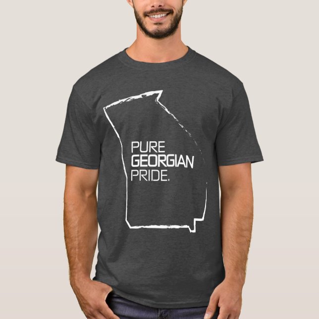 T-shirt Fierté géorgienne pure (Devant)