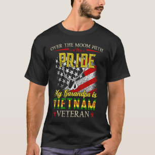 T-shirt Fierté Grand-père Vietnam Vétérinaire Cadeau Viêt-