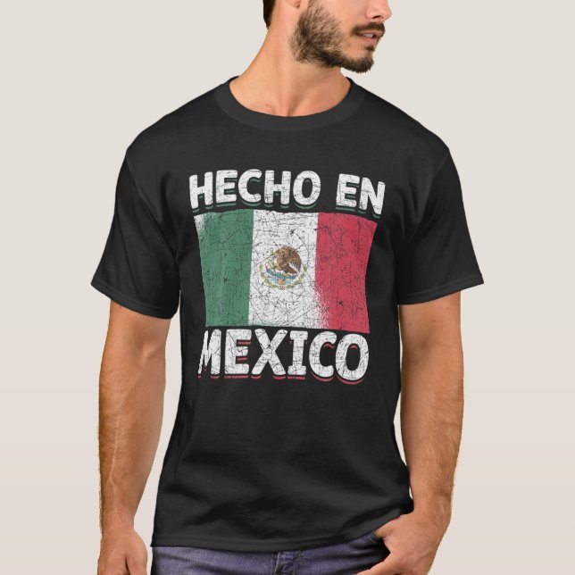 T-shirt Fierté hispanique Culture mexicaine Aigle mexicain (Devant)
