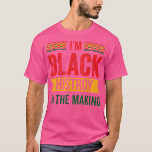 T-shirt Fierté Histoire Noire Mois Je suis Histoire Noire