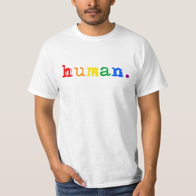 T-shirt Fierté humaine (Devant)