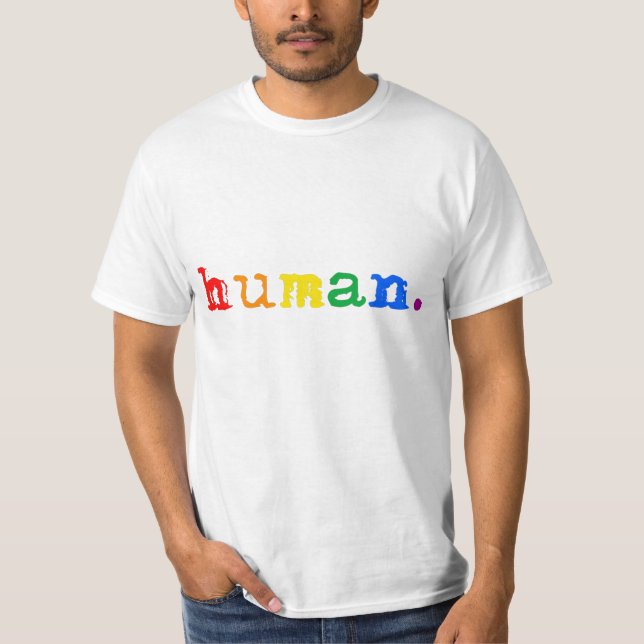 T-shirt Fierté humaine (Devant)