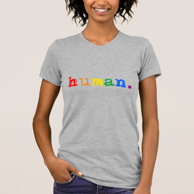 T-shirt Fierté humaine (Devant)