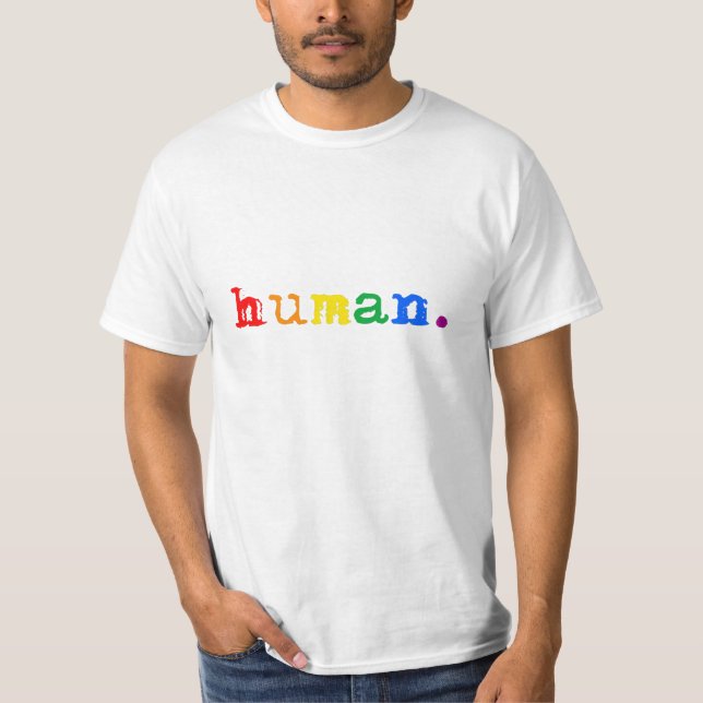 T-shirt Fierté humaine (Devant)