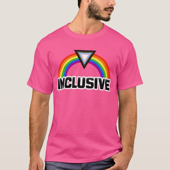 T-Shirt Fierté Inclusif (Devant)
