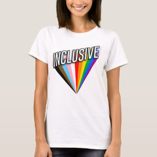 T-shirt Fierté inclusive éclatée