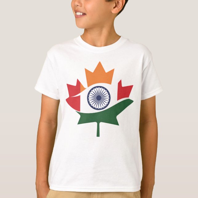 T-shirt Fierté indo-canadienne (Devant)