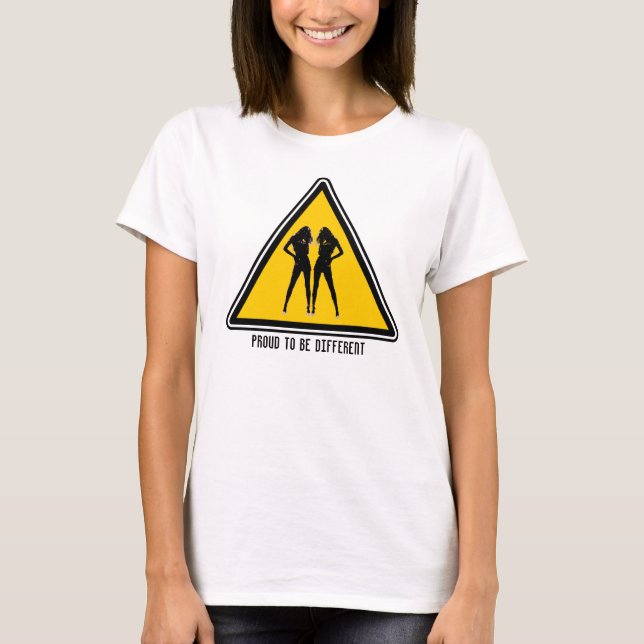 T-shirt Fierté lesbienne (Devant)
