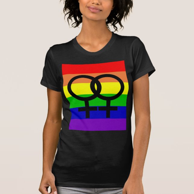 T-shirt Fierté lesbienne (Devant)
