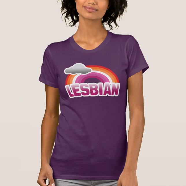T-shirt Fierté lesbienne (Devant)