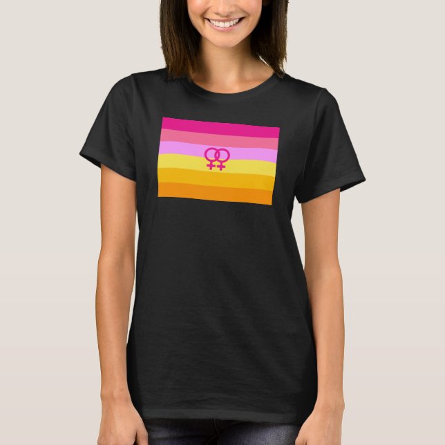 T-shirt Fierté lesbienne de l'aube WLW (Devant)