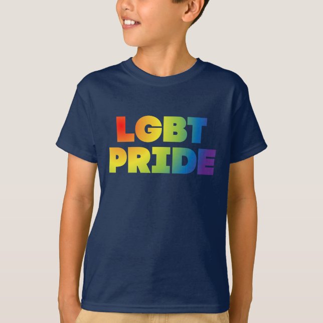 T-SHIRT FIERTÉ LGBT (Devant)