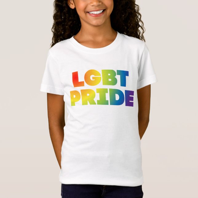 T-Shirt FIERTÉ LGBT (Devant)