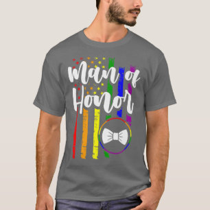 T-shirt Fierté Lgbt Gay Enterrement de vie de garçon Engag