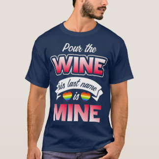 T-shirt Fierté Lgbt Gay Enterrement de Vie de Garçon Verse