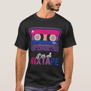 T-shirt Fierté LGBT Je suis une casette Mixtape