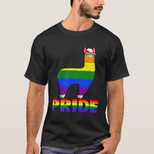 T-shirt Fierté LGBT Lama Gay Lesbienne Résiste Hommes Femm