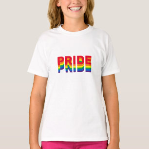 T-shirt Fierté lgbt lgbtq queer gay couleurs arc-en-ciel e