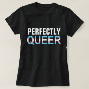 T-shirt Fierté LGBT Parfaitement Queer (Transgenre)