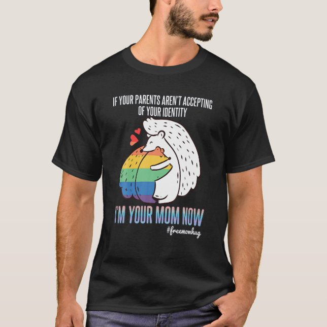 T-shirt Fierté LGBT Si vos parents acceptent que je suis Y (Devant)