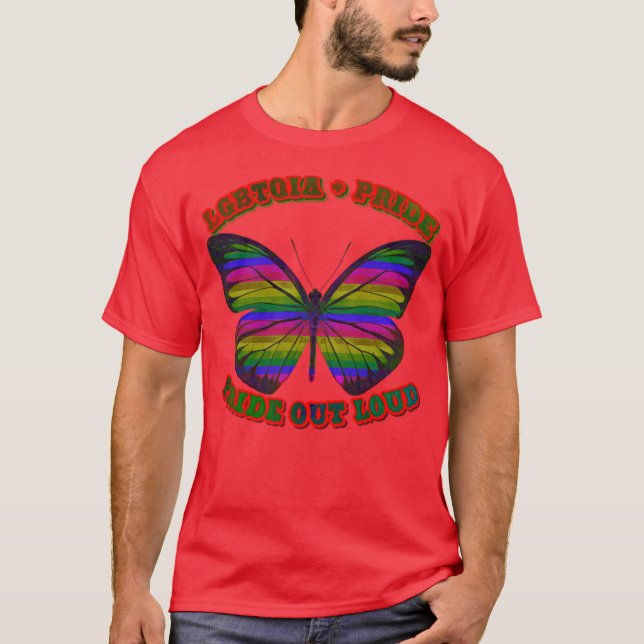 T-shirt fierté lgbtq (Devant)